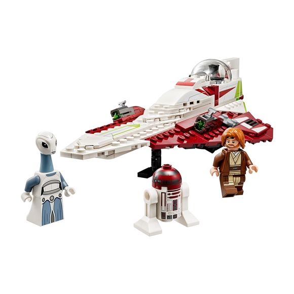 Star Wars Lego Caza Estelar Jedi de Obi-Wan Kenobi Edades 7+ # 75333 Artículo 282 Piezas | ILY-023768